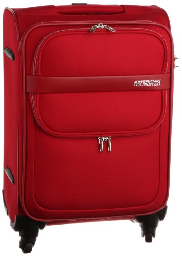 Image of American Tourister Superlite II Nylon 54 cms Red Carry-On (35T (0) 00 001) Small Luggage