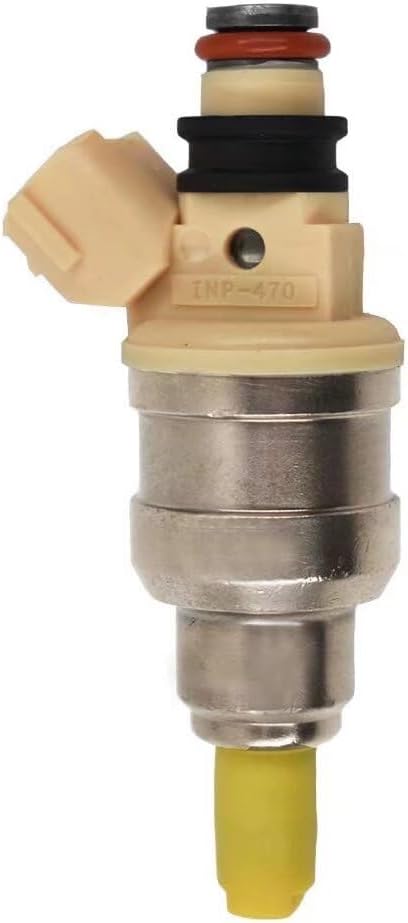 4X Fuel Injector INP-470 15710-58B00 Compatible replacement 1998 Tracker, 1992-1998 Sidekick, 1996-1998 X-90, 1992-1997 Geo Tracker 1.6L