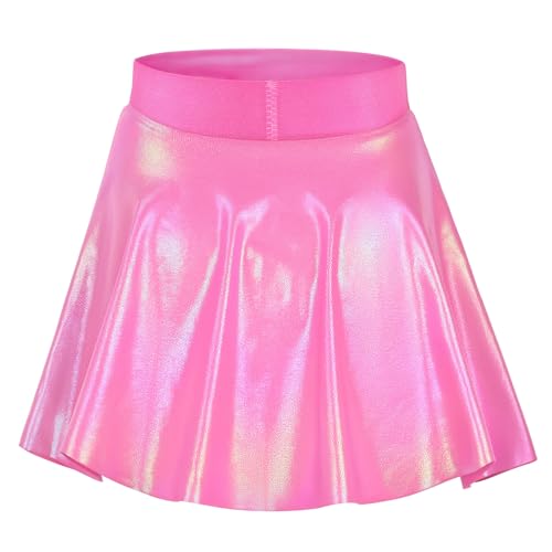 Image of Gnainach Girls Skorts High Waist Athletic Skirts with Shorts Stretchy Activewear for Teens Kids Performance Tennis