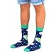 TeeHee Men's Fun and Fashion Crew Socks 10-Pair (Galaxy)