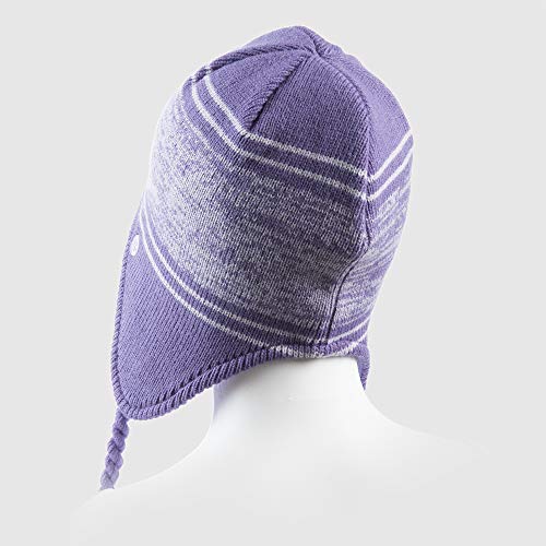 C9 Champion Kids' Peruvian Hat With Ear Flaps And Fleece Lining, Lilac Peruvian, Girls' #TOP1