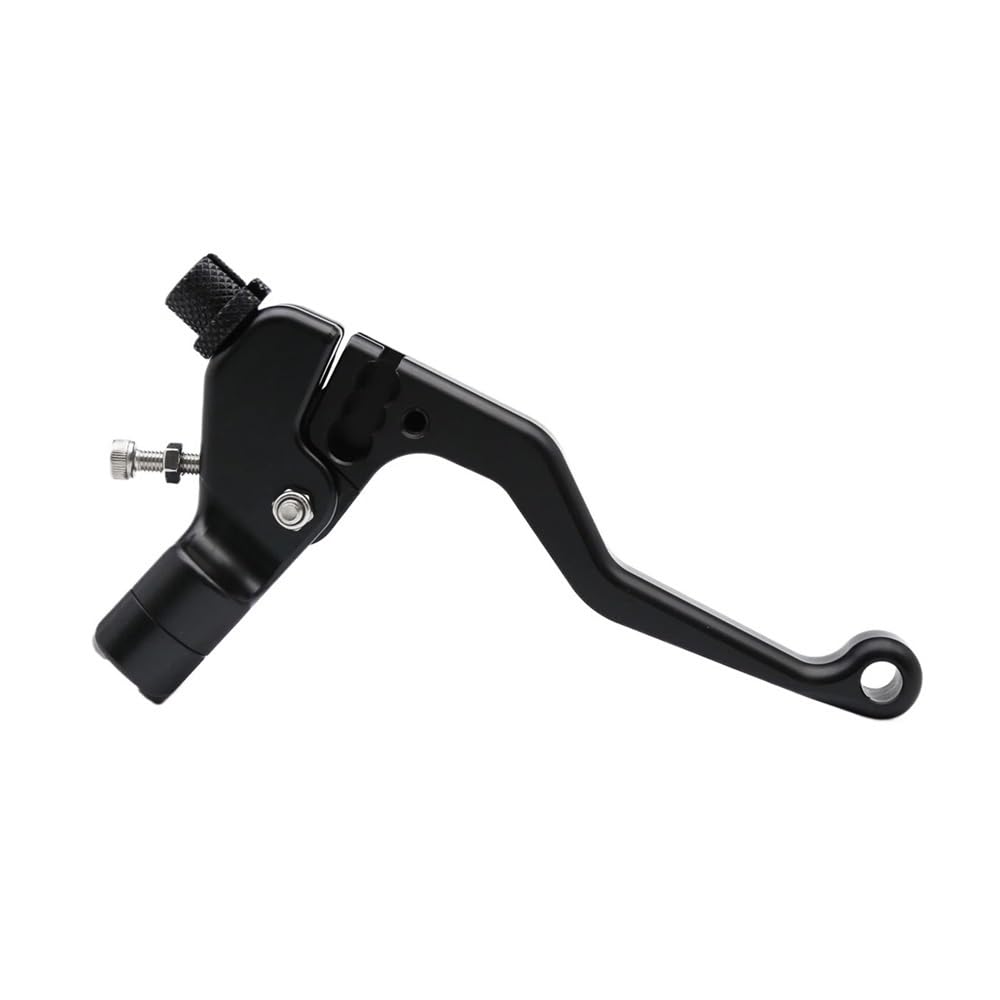 Levier d'embrayage moto long et souple argenté pour dirt bike et routière