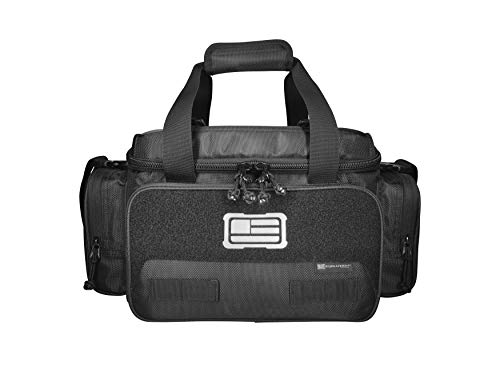 Evolution Outdoor Tactical Range Bag - 17" in, 1680D Tactical Series, Tactical Gear, Shooting Range Bag, Range Duffel Bag, Black Firearm Storage and Transport Bag (51287-EV)