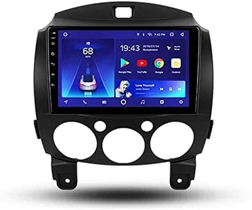 Autoradio 2 Din Mazda 2 DE écran tactile 9 pouces avec récepteur GPS