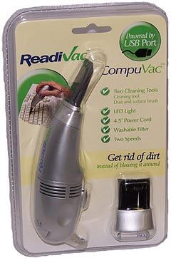 ReadiVac 39006 CompuVac USB Vacuum Cleaner