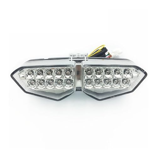Feu arrière de frein à LED clignotant moto pour YZF R6 2003 2004 2005 R6S