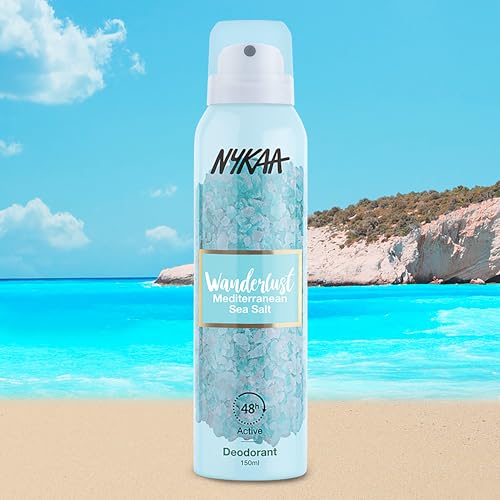 Image of Nykaa Wanderlust Deodorant Spray - Mediterranean Sea Salt