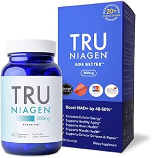 90ct/300mg Multi Award Winning Patented NAD+ Boosting Supplement - More Efficient Than NMN - Nicotinamide Riboside for Cellular Energy Metabolism & Repair. Vitality, Muscle Health, Healthy Aging