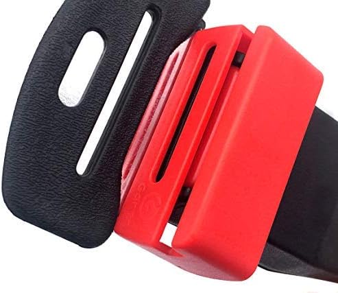 BC Inter Buckle Guard Compatible With Seat Belt - Preventing Children Opening Buckle In Traveling Comes With Keychain