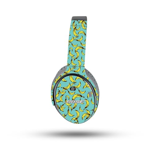 Image of MightySkins Skin Compatible with Bose QuietComfort 35 II Headphones - Bananas | Protective, Durable, and Unique Vinyl Decal wrap Cover | Easy to Apply, Remove, and Change Styles