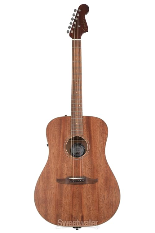 Amazon | Fender エレアコ Redondo Special Mahogany, Natural ソフト