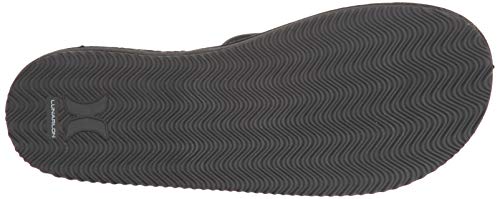 Hurley Women's W Lunar Sandal Flip-Flop, Black/Black, 9 #TOP3