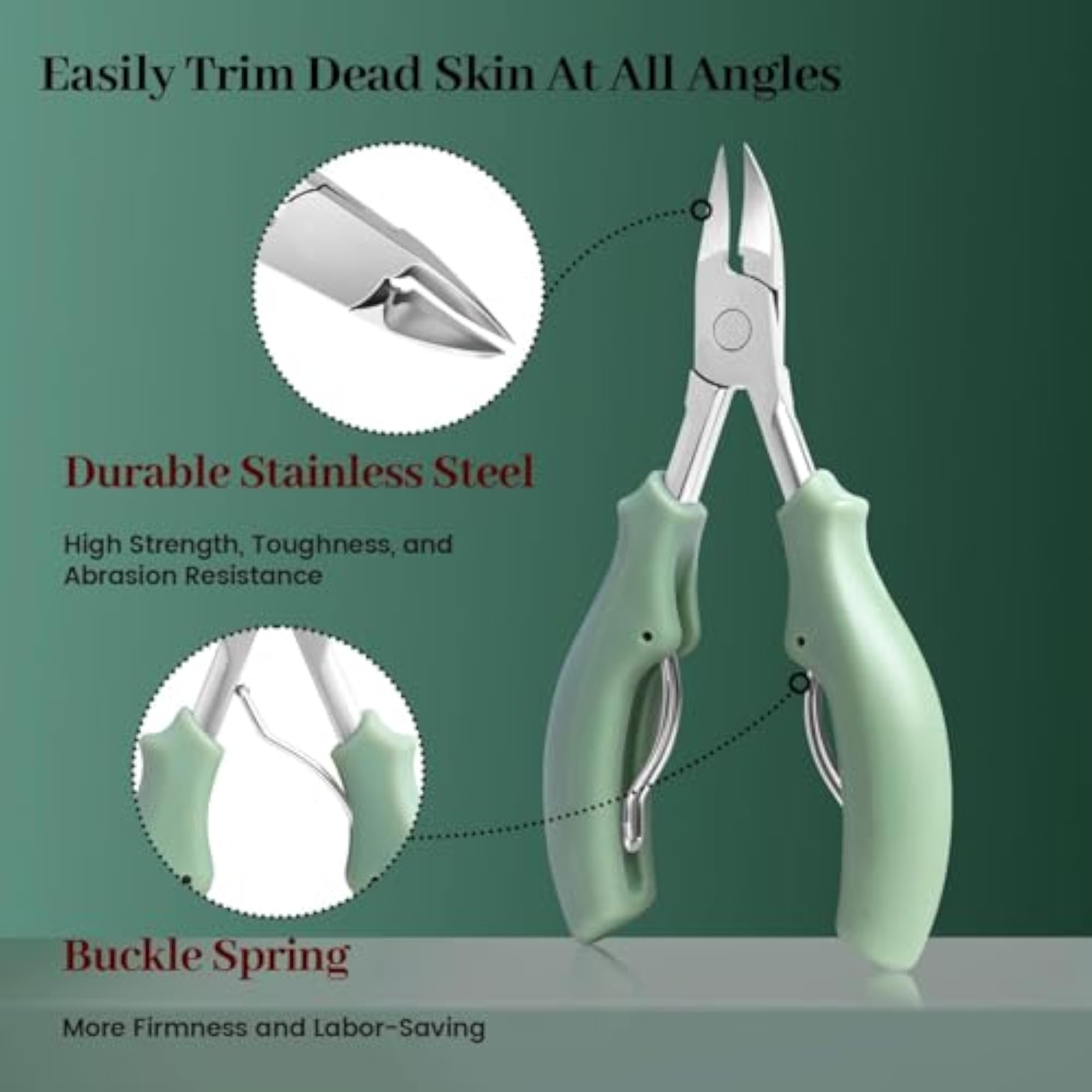 35 Pcs Professional Manicure Pedicure Kit for Complete Nail Care