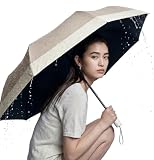 折りたたみ傘【2026年99.9％完全遮光折り畳み傘×フックポーチ付き】日傘 晴雨兼用 軽量 コンパクト 折りたたみ式 耐風撥水 折りたたみ傘 ケース付き UVカット UPF50+ 小型 収納ポーチ付き バイカラー 紫外線遮断 遮熱 おしゃれ 男女兼用 日焼け防止 梅雨対策 ギフト プレゼント 携帯便利 (サックスブルー×オフ)