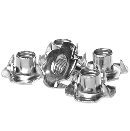 Rostfreier Edelstahl 10 Stück M8 8mm A2 Einschlagmuttern mit metrischem Innengewinde, perfekt als Einsatz für Holz und Kunststoff geeignet, indoor- und outdoor-tauglich