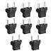 Inovat 8 PCS American USA to European Outlet Plug Adapter