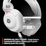 SteelSeries Arctis Nova 5 - Słuchawki wi-fi do gier - Neodymowe przetworniki magnetyczne - Ponad 100 ustawień wstępnych dźwięku - 60 godz baterii - 2,4 GHz lub BT - Mik. Gen2.X – PC,PS5, PS4,mobile