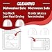 4-Pack Baby Bottle Caps for Philips Avent Natural Bottles, Baby Bottle Lids, Baby Bottle Nipple Caps for Avent Natural Plastic and Glass Bottles