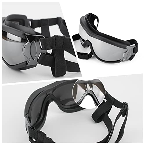 Dog Sunglasses Dog Snow Glasses for Medium Large Breed Dog Goggles Glass Sun Protection Windproof Waterproof Dustproof Pet Eyewear with Adjustable Strap  Cucciolini Doodles Dog sunglasses dog snow glasses for medium large breed dog goggles glass sun protection windproof waterproof dustproof pet eyewear with adjustable strap   cucciolini doodles