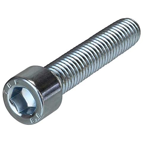 ALPIDEX 50 Zylinderkopfschrauben M10 x 50 mm DIN 912 verzinkt 8.8 Innensechskant Cover