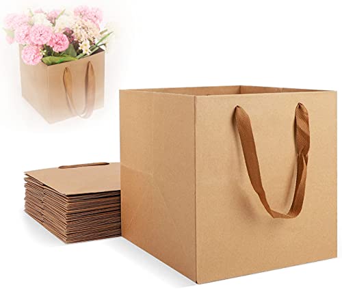 ブランド紙袋 まとめ売り　15枚セット Amazon | Ousaliyea 四角い紙袋、厚手のギフトバッグ15点セット