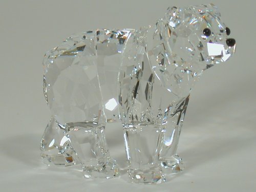 Swarovski Bear Brother 866407 Retired 2010