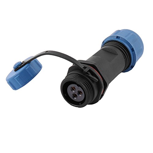 Aexit Conector Aviación SP1311/S Azul Negro miniatura 3
