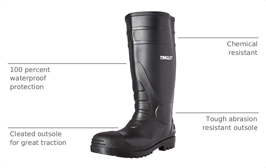 Image of TINGLEY 31151 Economy SZ11 Kneed Boot for Agriculture