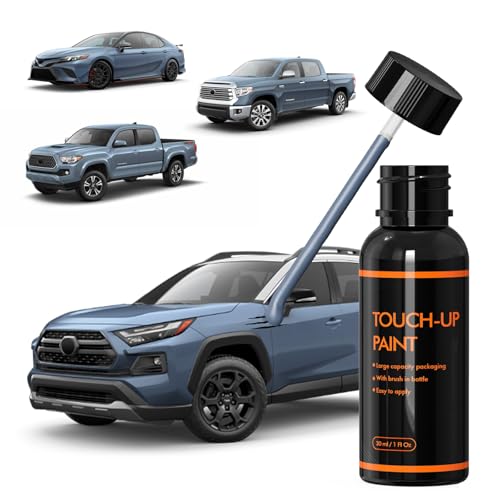 XTryfun 8W2 Cavalry Blue Touch Up Paint for Toyota