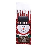 weihnachts tischdekoration selber machen Weihnachtsdekoration Tischmacher eine sehr süße Weihnachtsdekoration für Weinflaschen, die Ihr Abendessen mit Weihnachtsstimmung erfüllt.