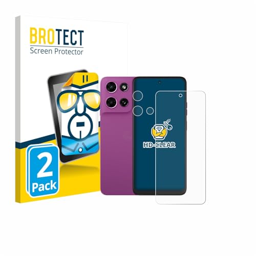 BROTECT 2 Stück Schutzfolie für Motorola Moto G Play 2026 (Bildschirm+Kamera) Bildschirmschutz Folie Made in Germany, Ultra-Klar