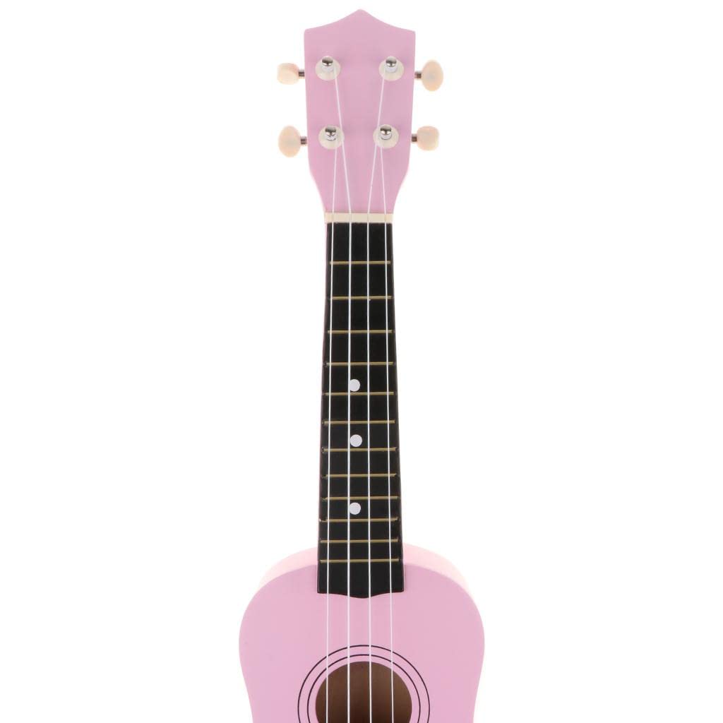 predolo Set di Ukulele per Principianti da 21 Pollici per Bambini con di Spartiti, Rosa-1
