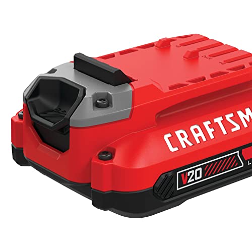 Craftsman V20 Battery & Charger Starter Kit, 2.0 Ah With V20 Reciprocating Saw, Cordless (Cmcb202-2Ck & Cmcs350B) #TOP1