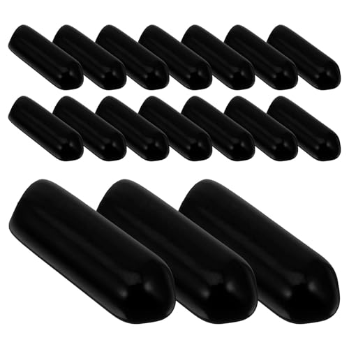 MAGICLULU 300pcs Pegboard Hook End Caps 5mm Pegboard Hook Protectors Rubber Tips for Industrial Storage Rack Dishwasher Rack Repair