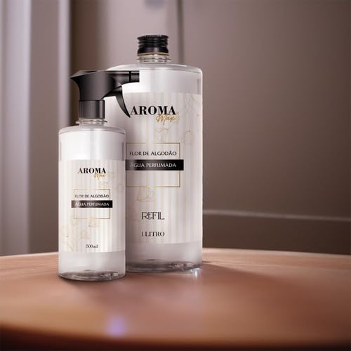 Água Perfumada Aromatizador Para Lençois Roupas E Tecidos FLOR DE ALGODÃO 500ML