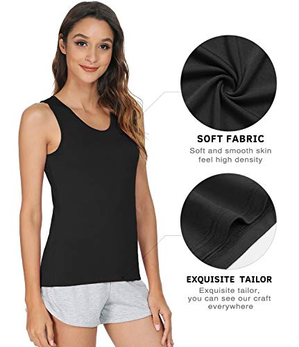 Vislivin Womens Supersoft Camisole Stretch Casual Tank Tops2