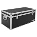 Produktbild Aluminium-Rahmenkoffer Transport-Box, Koffer in Schwarz mit 54 Liter Volumen