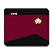 CafePress - Star Trek: TNG Uniform - Captain - Non-Slip Rubber Mousepad, Gaming Mouse Pad