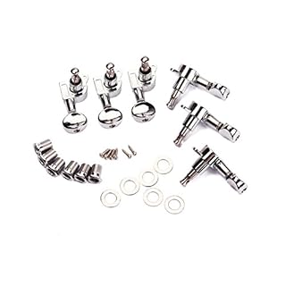 ROSENICE Pièces de guitare professionnelle Tuners Mécaniques pour guitare électrique 3 L 3R - Les Beatles, Paul McCartney, John Lennon, RIngo Starr, George Harrison ROSENICE Pièces de guitare professionnelle Tuners Mécaniques pour guitare électrique 3 L 3R – Image 2