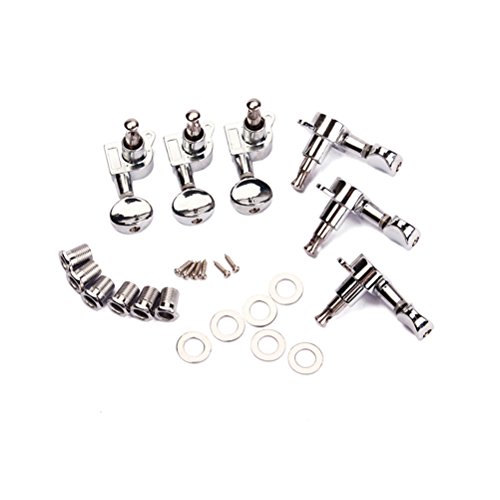 ROSENICE Pièces de guitare professionnelle Tuners Mécaniques pour guitare électrique 3 L 3R - Les Beatles, Paul McCartney, John Lennon, RIngo Starr, George Harrison ROSENICE Pièces de guitare professionnelle Tuners Mécaniques pour guitare électrique 3 L 3R – Image 3