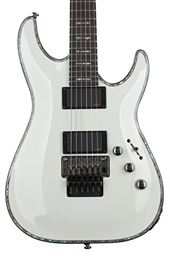 Schecter Guitar Research Hellraiser C-1 FR Electric Guitar - Gloss White