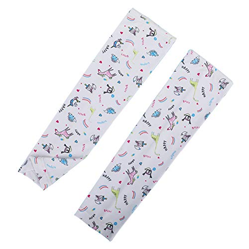 Lemong Kids - Manguitos de enfriamiento con protección UV para niños, Infantil, color rosa, tamaño small