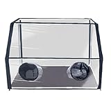 Qsvbeeqj Fungo Cresce Tenda Salvaspazio Trasparente Pieghevole Fungo Cresce Box per Tetti Protezione Piante Principianti Scatola Educativa Funghi