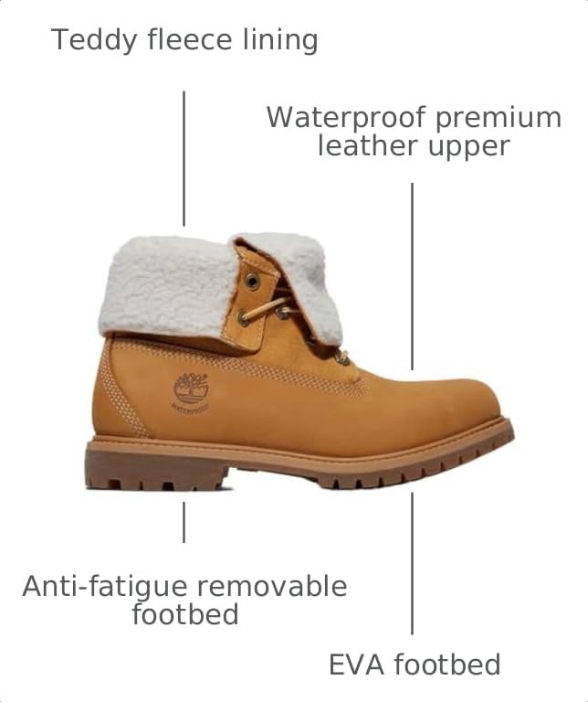 Image of Timberland womens Authentic Mid Warm Lined Waterproof
