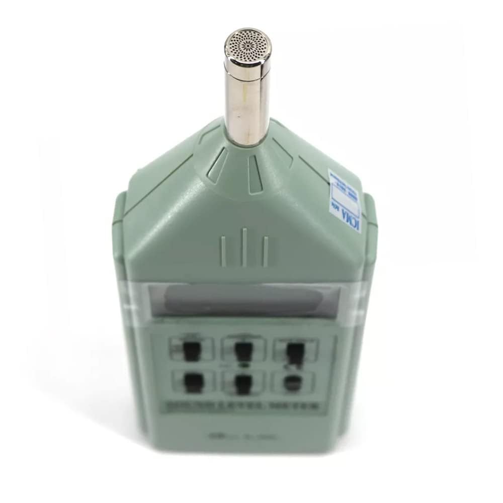 Sonómetro portátil de Clase 1 (rango: 30 a 130 dB) para mediciones acústicas, monitoreo ambiental y ruido industrial | Sonómetro para inspección acústica y control de ruido | Modelo: SL-4022