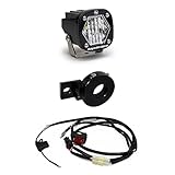 Baja Designs S1 LED Auxiliary Light Kit Moto Electric Start Pit Bike (Wide Cornering; Clear Lens)