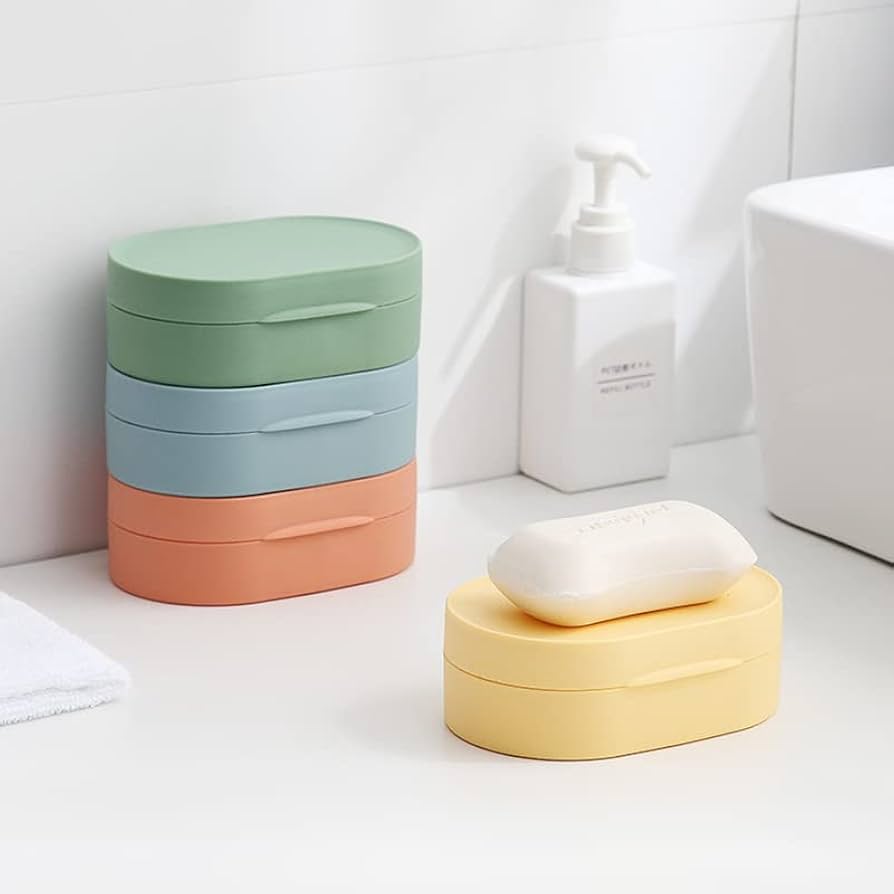 ◎匿名発送☘️3個 石鹸箱 持ち運び ソープホルダーシャワー 携帯用 小さい ◎匿名発送☘️3個 石鹸箱 持ち運び ソープホルダーシャワー