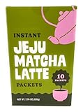 Instant Matcha Latte Packets Made with Green Tea, Sweet and Smooth Matcha Latte, trader joe 7.76oz/220g – 1 Box