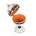 QIFU Hand Painted Easter Egg Style Decorative Enameled Trinket Box Hinged Unique Gift for Family