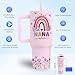 TAMUNBEE Gifts for Nana, Nana Birthday Gift Tumbler 40oz with Handle and Straw, Nanas Gifts for Birthday, Christmas, Retirement from Grandkids or Family, Nana's Tumbler